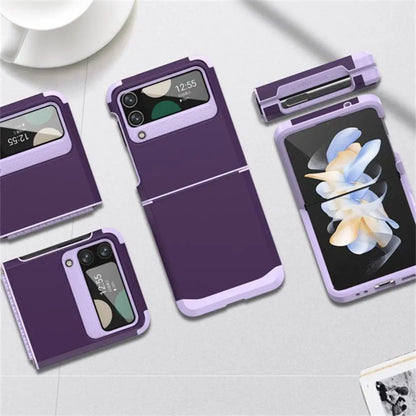 Z Flip 3/4/5 Case New Shock Proof Armor Phone Cover Protective Hinge Mobile Phone Protector