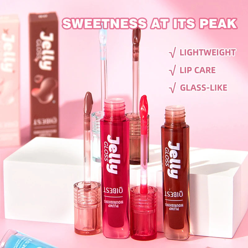 Mirror Water Gloss Lip Gloss Moisturizing Non Greasy Long Lasting Natural Gloss