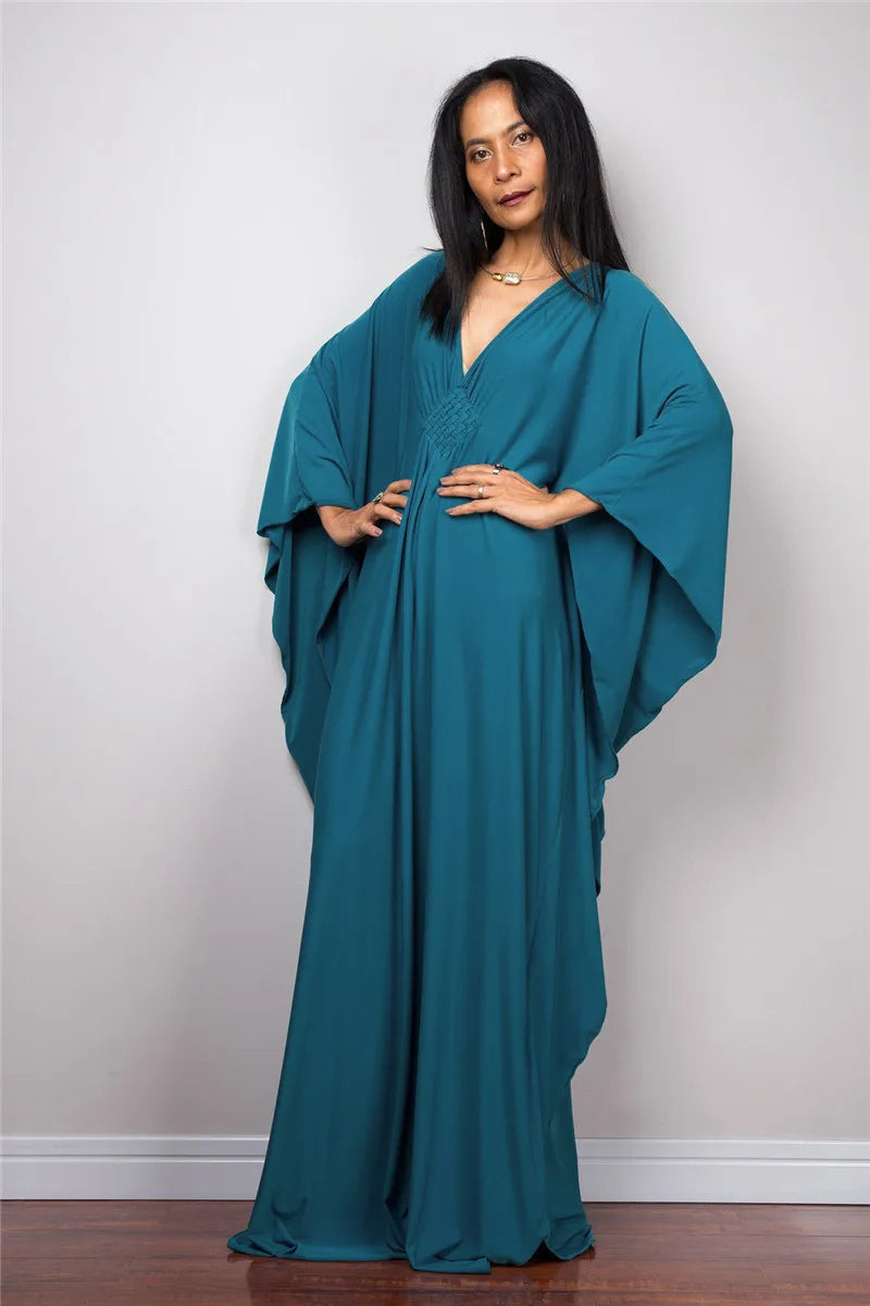 Plus Size Caftan Cover Up Loose Soft Kaftan Dress