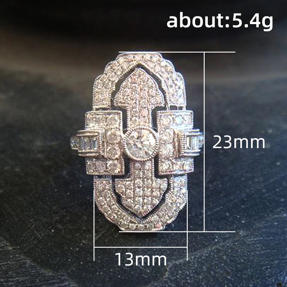 Rings Full Brilliant CZ Elegant Rings
