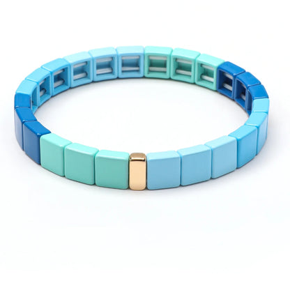 Elegant Rainbow Boho Geometric Bracelets