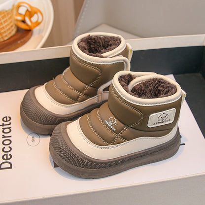 Plush Snow Thick Warm Cotton Waterproof Boots