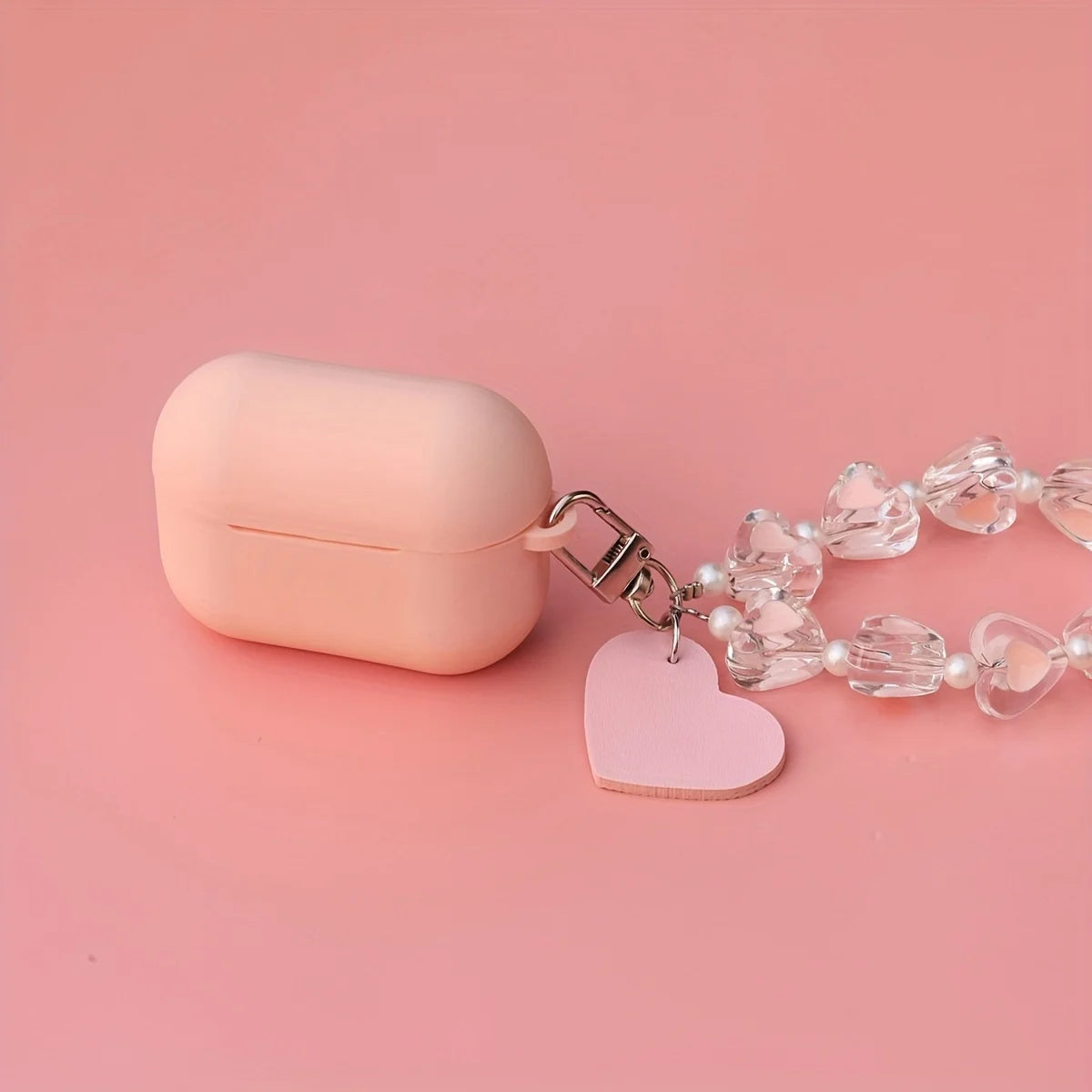 TWS Heart Shaped Bluetooth Headset Wireless Earbuds with ENC Smart Noise Cancellation