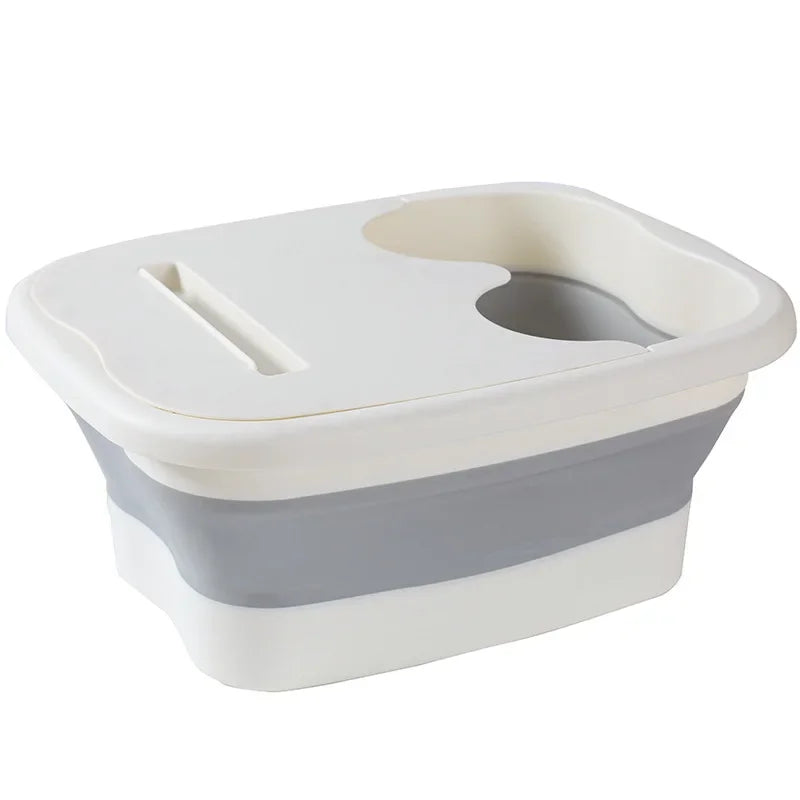 Foldable Footbath Massage Bucket Soaking Bucket