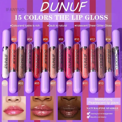 1pc Metallic Liquid Lipstick Long Lasting Glitter Lip Glaze Waterproof