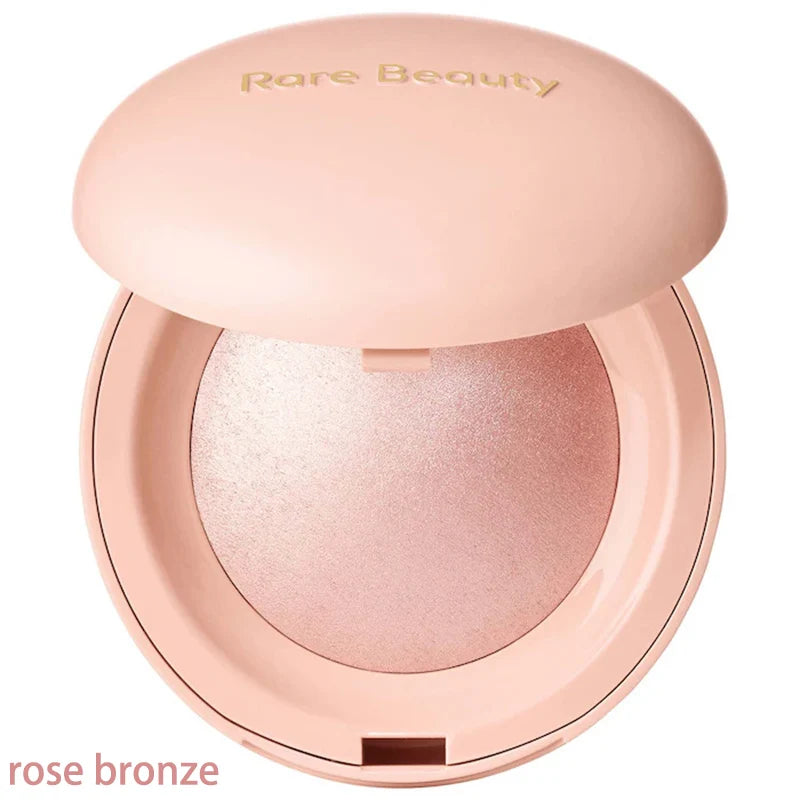 Rare Beauty 3D Face Brighten Blush Highlighter Powder with Mirror Cosmetic Contour