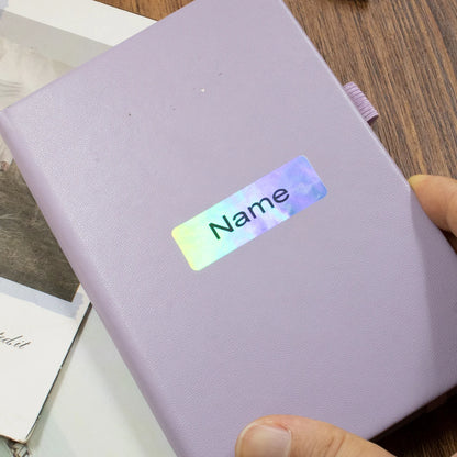 60-500Pcs Custom Waterproof Stickers Personalized Name Labels Stickers
