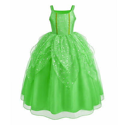 Elsa Anna Jasmine Rapunzel Pageant Cosplay Costume