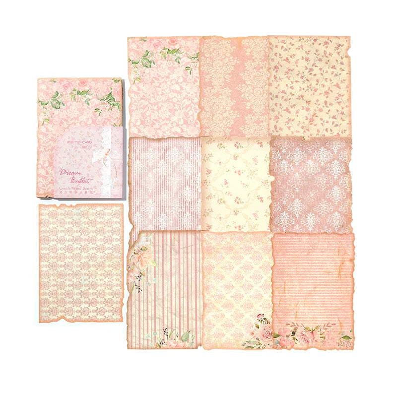 30Pcs/Pack Gentle Wind Series Scrapbooking Decorative