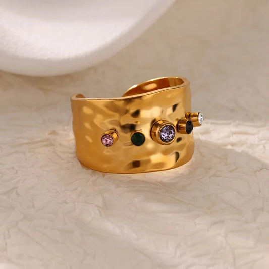 DANA Colorful Zircon Rings