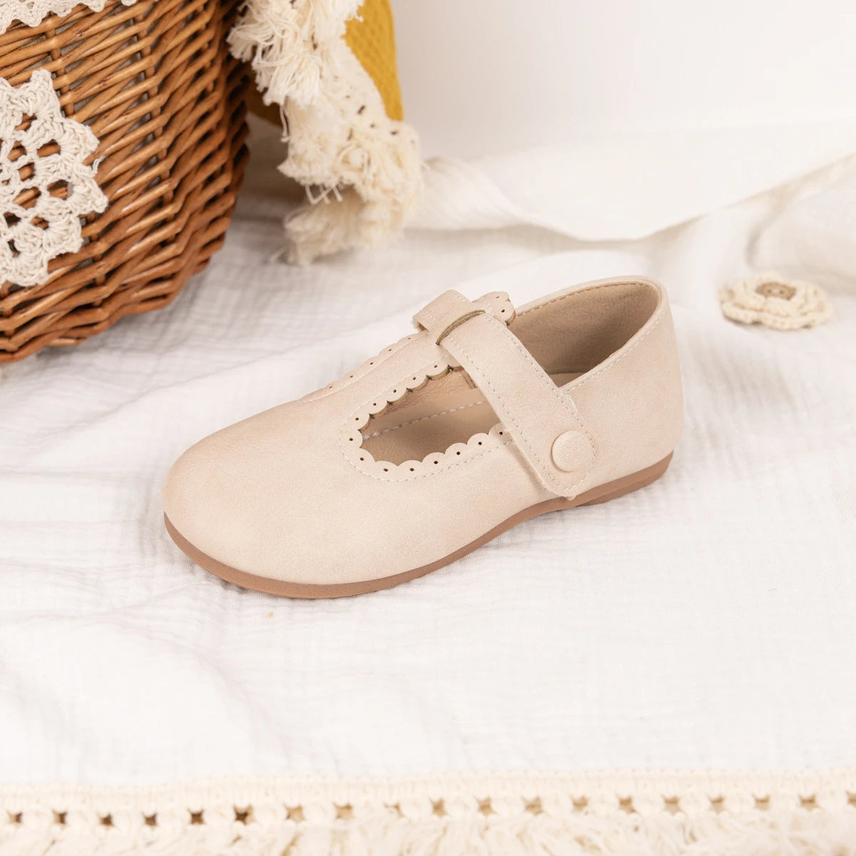 Toddler Ballet Flats School Bowknot Princess Shoes