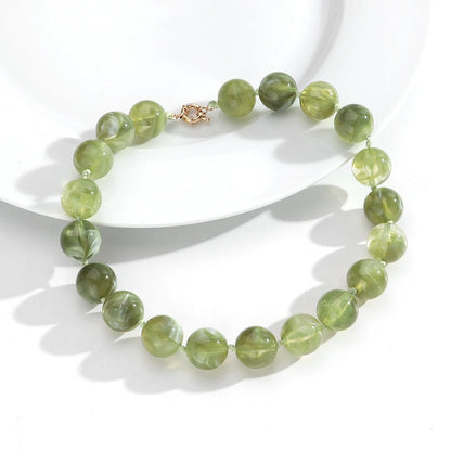Bohemian Style Handmade Beaded Necklace Jewelry