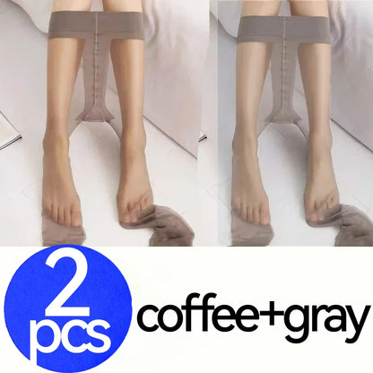 1/4Pcs 0D Skin Slim Ultra Thin Socks