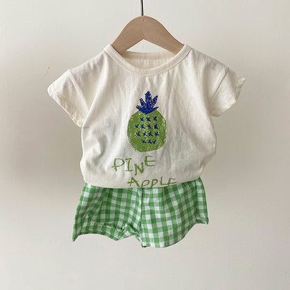 Baby Cotton Toddler Sleeveless Pajamas Sets