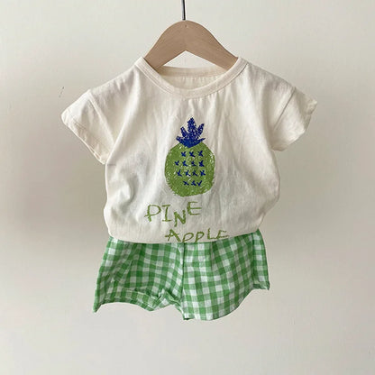Baby Cotton Toddler Sleeveless Pajamas Sets