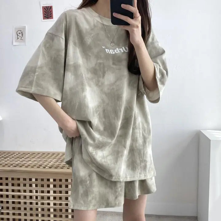 T-Shirt Shorts Suit Set