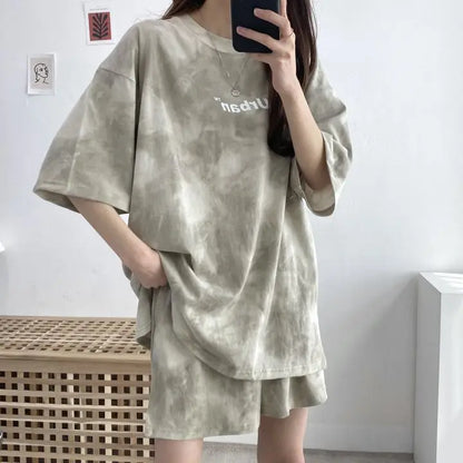T-Shirt Shorts Suit Set