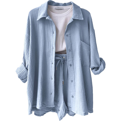 Casual Loose Short Pants Sets