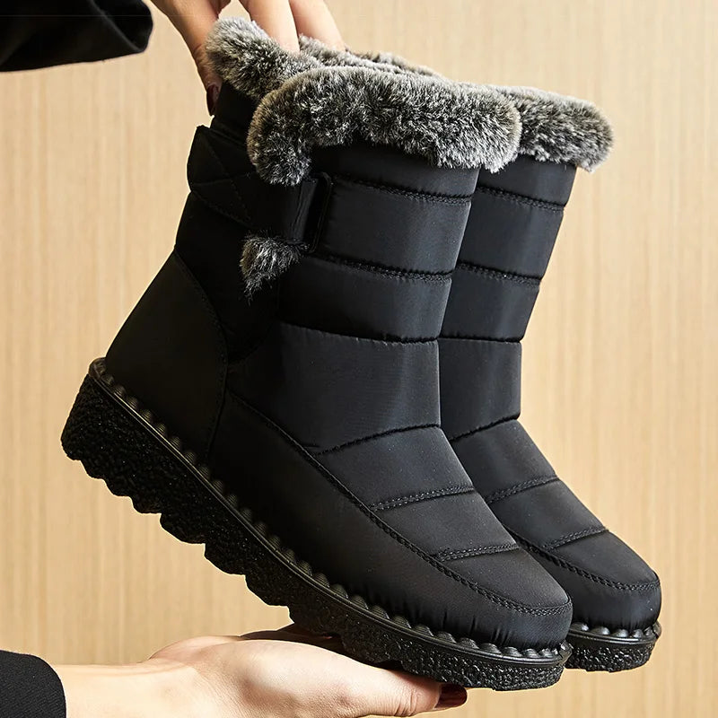 DANA Waterproof Snow With Fur Boots