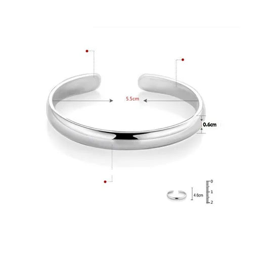 DANA 999 Sterling Silver Cuff Bracelet