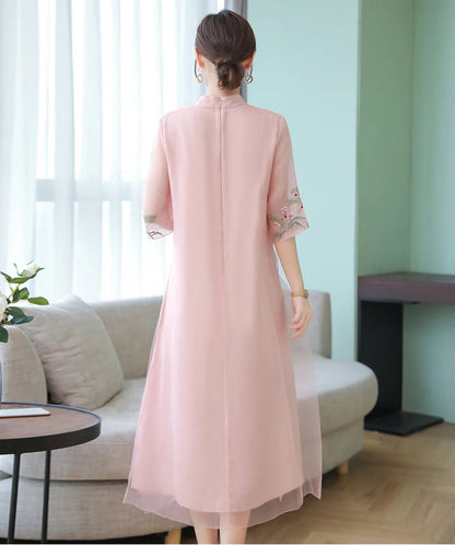 Elegant Floral Party Dress