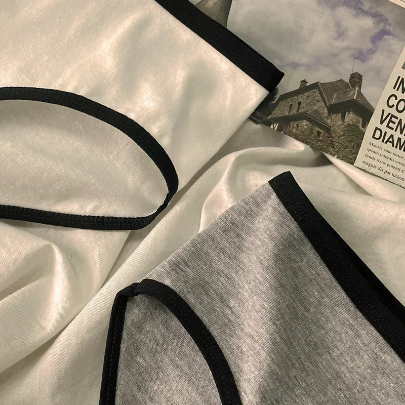 3Pcs Milk silk Triangle Lingerie