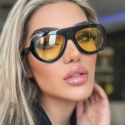 Oversized Hip Hop Punk Sunglasses