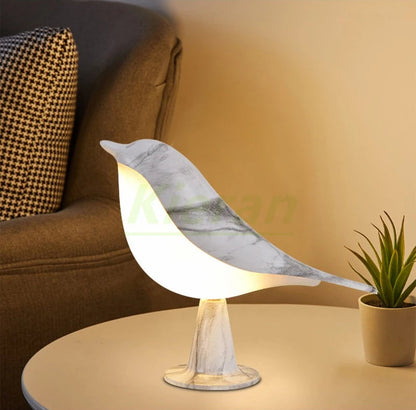 Nordic Modern Magpie Led Desk Light Bedroom Study Bedside Lamp
