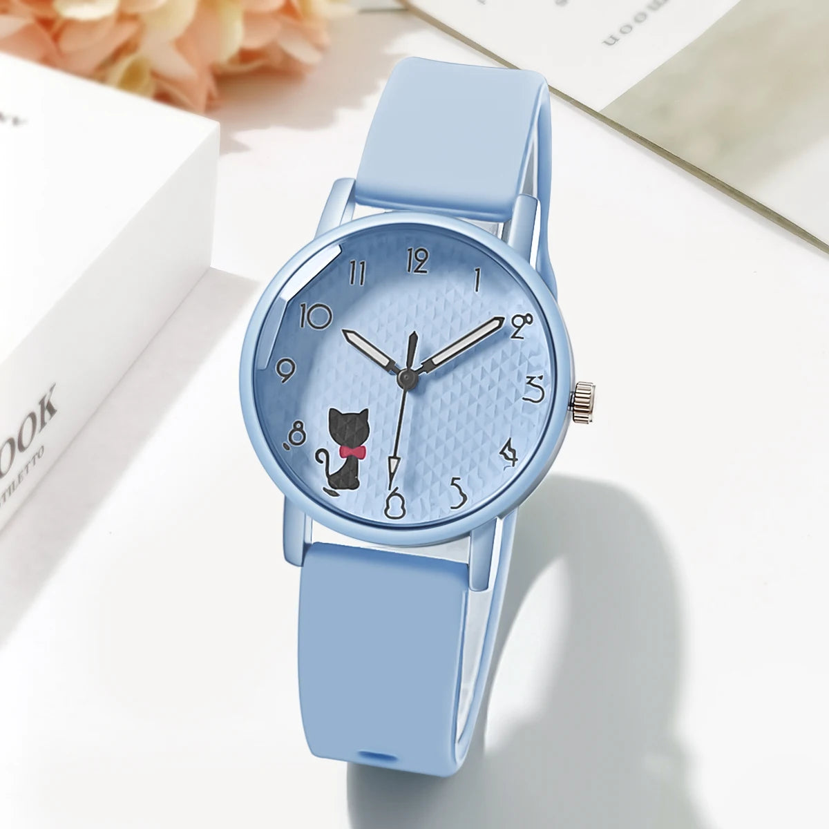 Casual Quartz Silicone Strap Watches