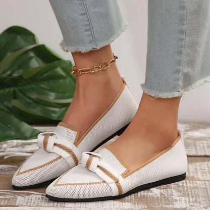 Loafers Ballet Flats Pointed Toe Barefoot Butterfly Shoes