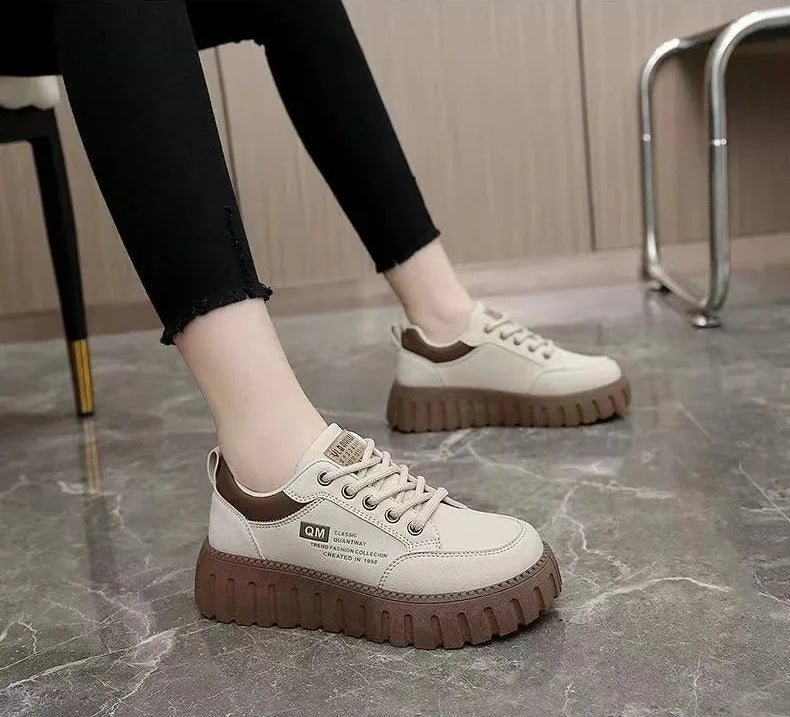 Little Casual Versatile Thick Sole Elevated Shoes