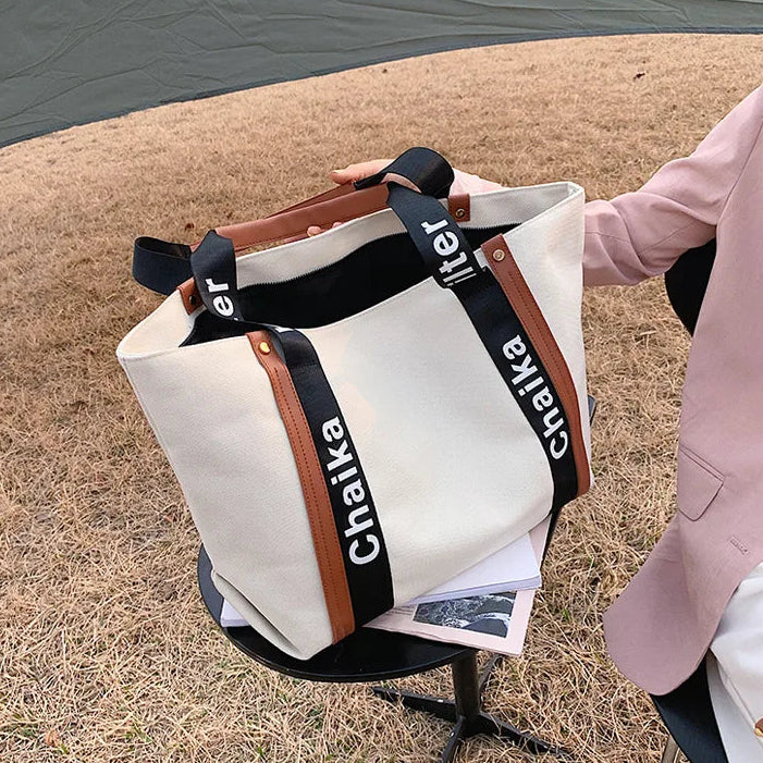 Canvas Shoulder Strap Bag