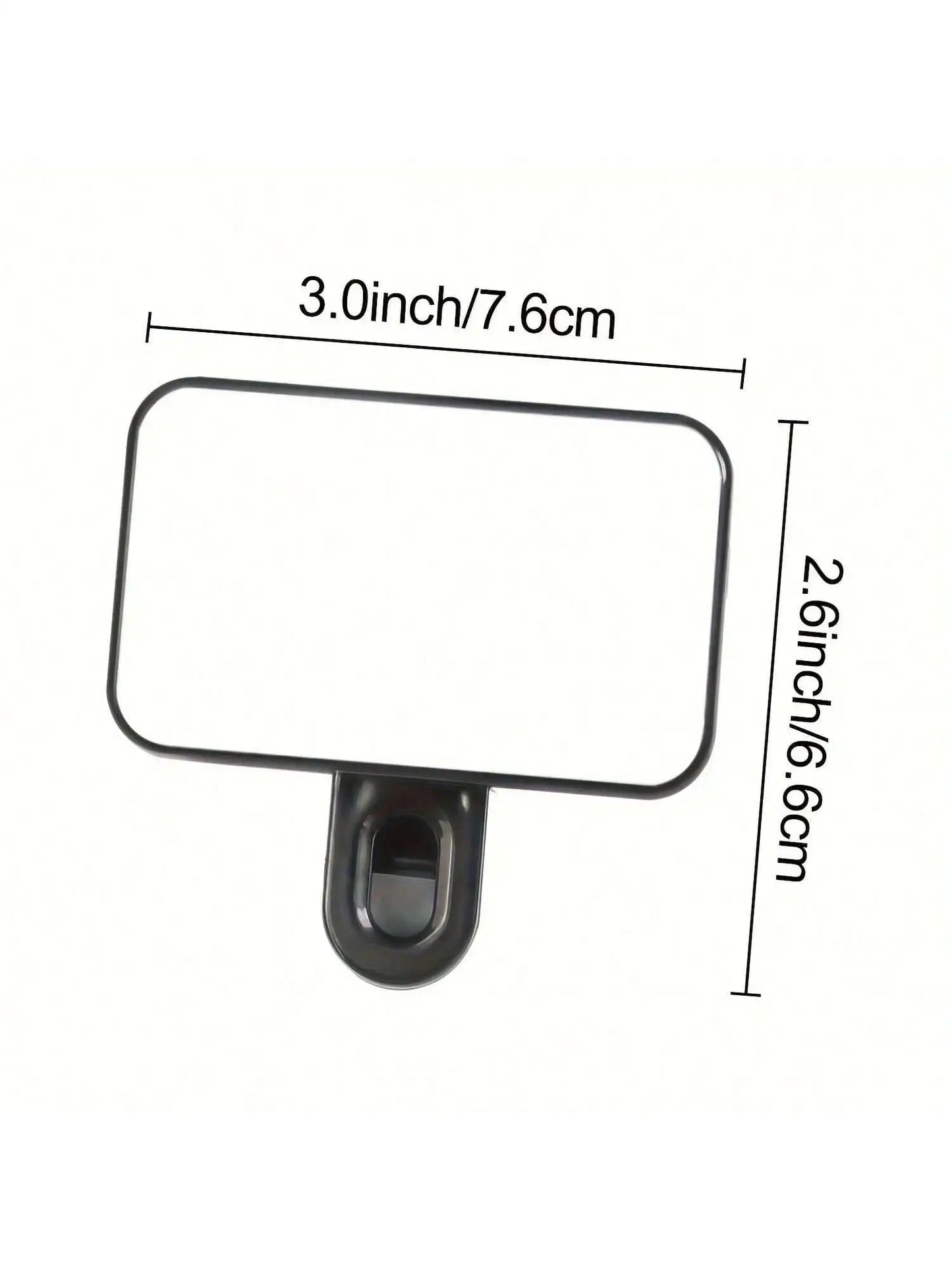 3 Modes Rechargeable Led Selfie Ring Light With Phone Clip