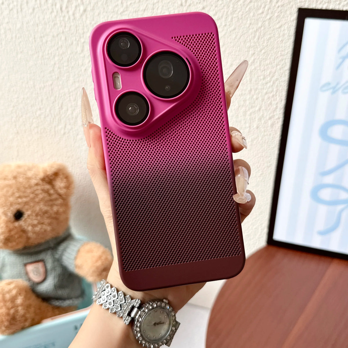 Ultra Thin Heat Dissipation Phone Case For Huawei Pura 90 Pro Max Hard PC Cover