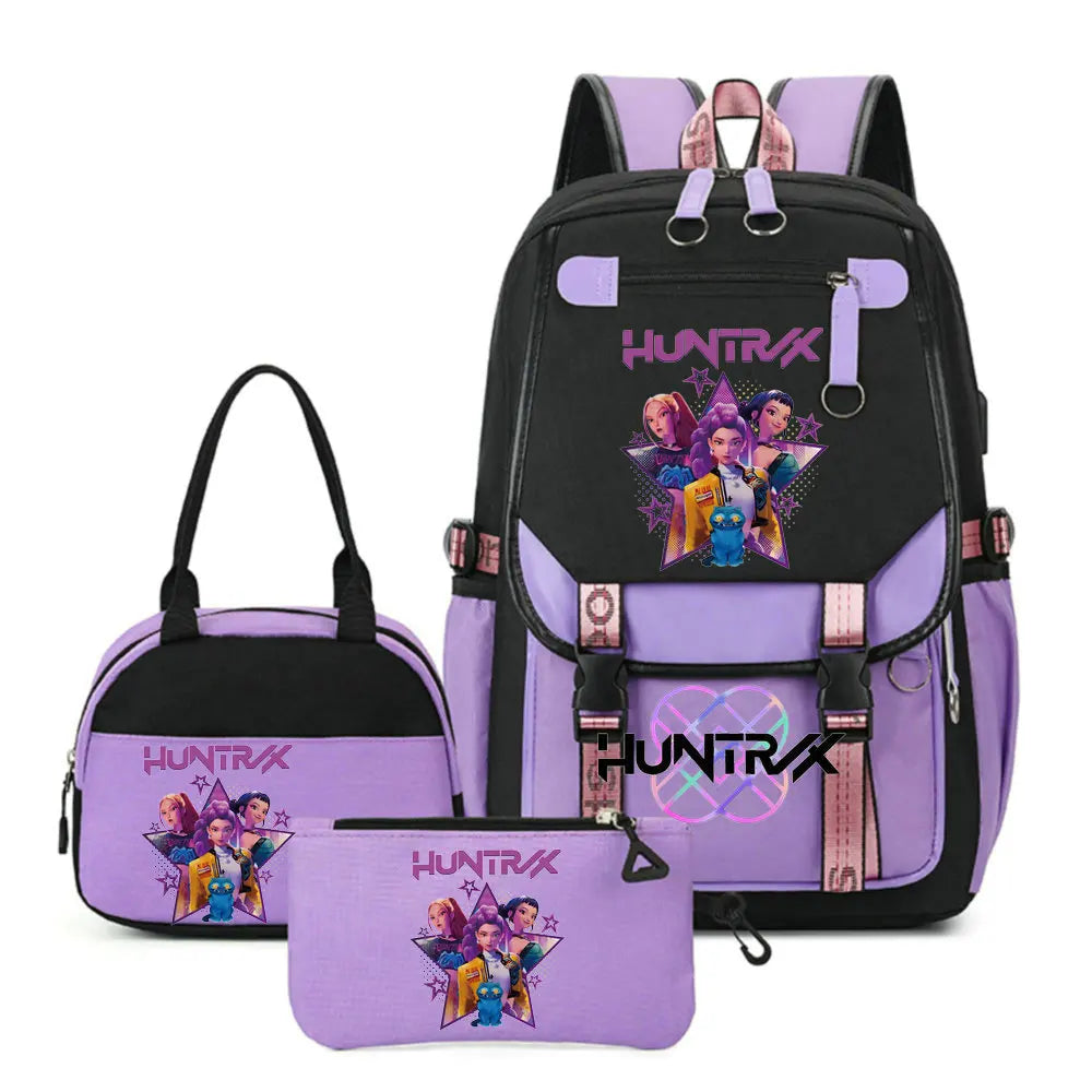 KPop Demon Hunters Backpack Schoolbag