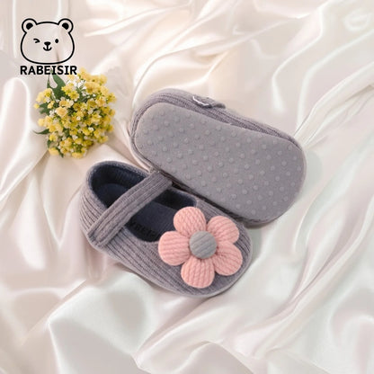 Cute Flower Mary Jane Flat Shoes