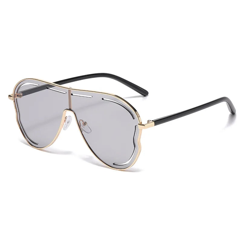 Vintage Round Circular Pilot Sunglasses