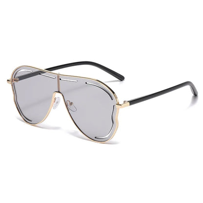 Vintage Round Circular Pilot Sunglasses