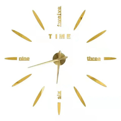 Large 3D Wall Clock Luminous Classic Wall Clocks