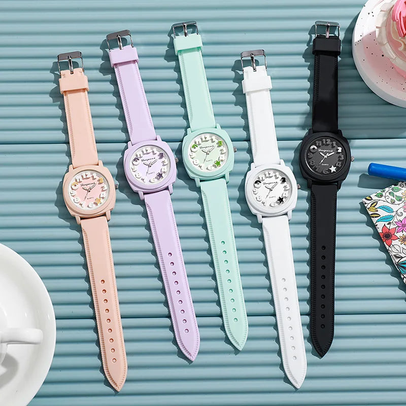 3D Arabic Dial Quartz Watch