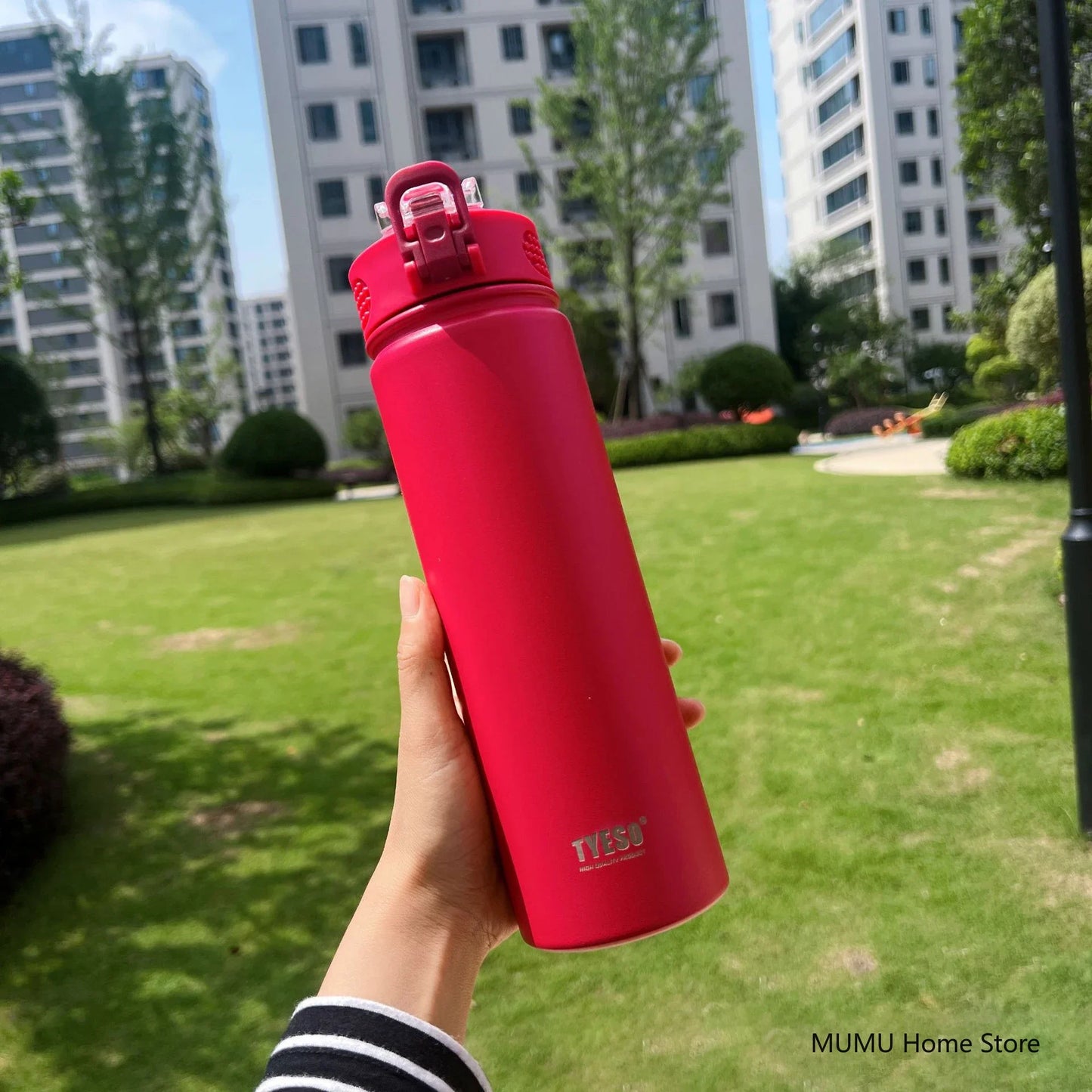 TYESO 600/750ML Stainless Steel Thermo Water Bottles