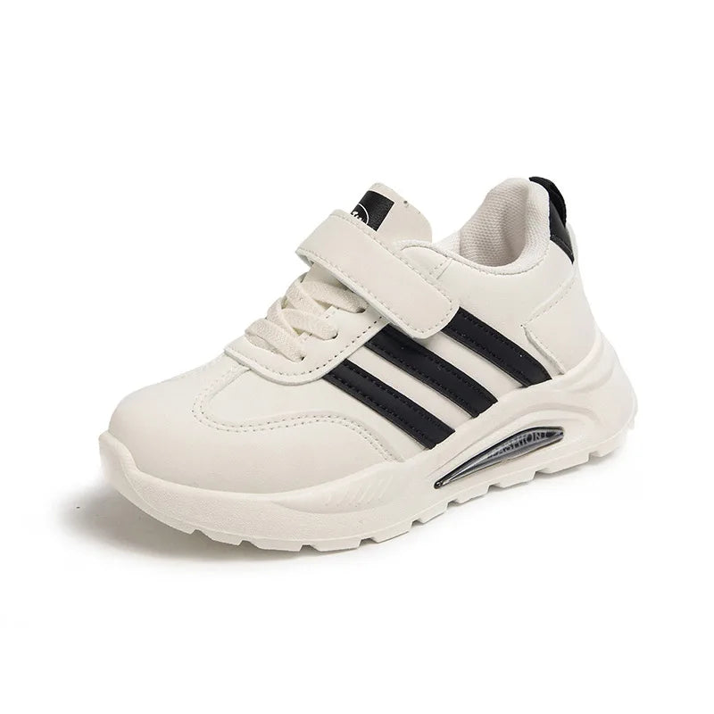 Fall Sport Patchwork Stripes Sneakers