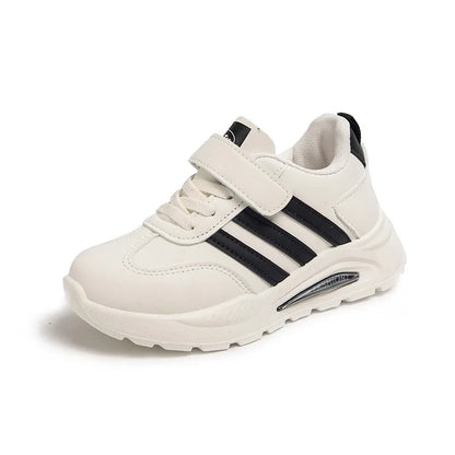 Fall Sport Patchwork Stripes Sneakers