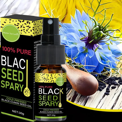 100% Pure Black Seed Oil Spray - Cold-Pressed Hair Treatment
