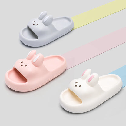 Cartoon Rabbit Thick Bottom Indoor Outdoor Slippers
