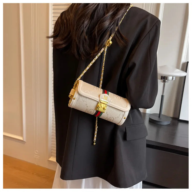 Light Luxury Cylinder Bag