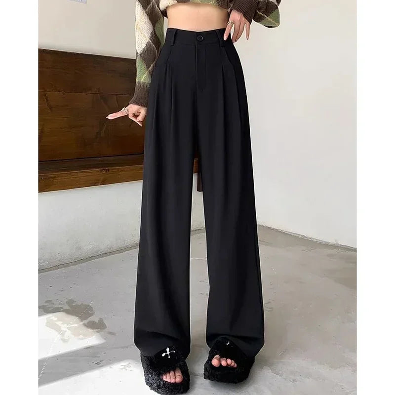 Baggy High Waist Wide Leg Pants