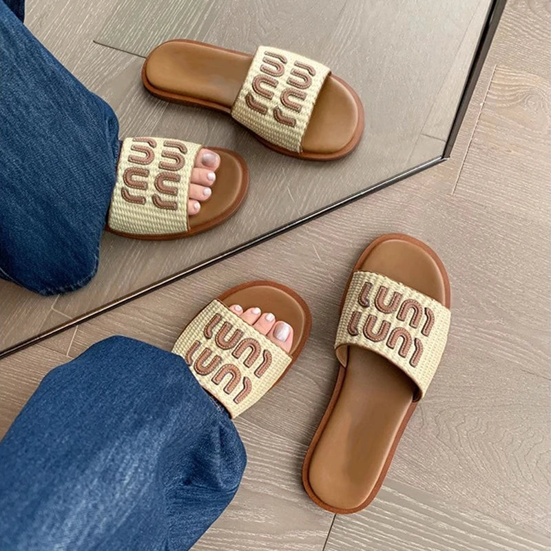 Flat Soft Sole Flip Flops Slippers