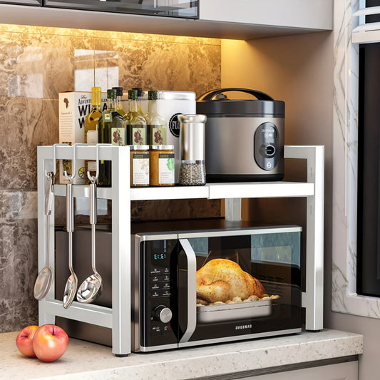 Expandable Microwave Shelf Microwave Holder