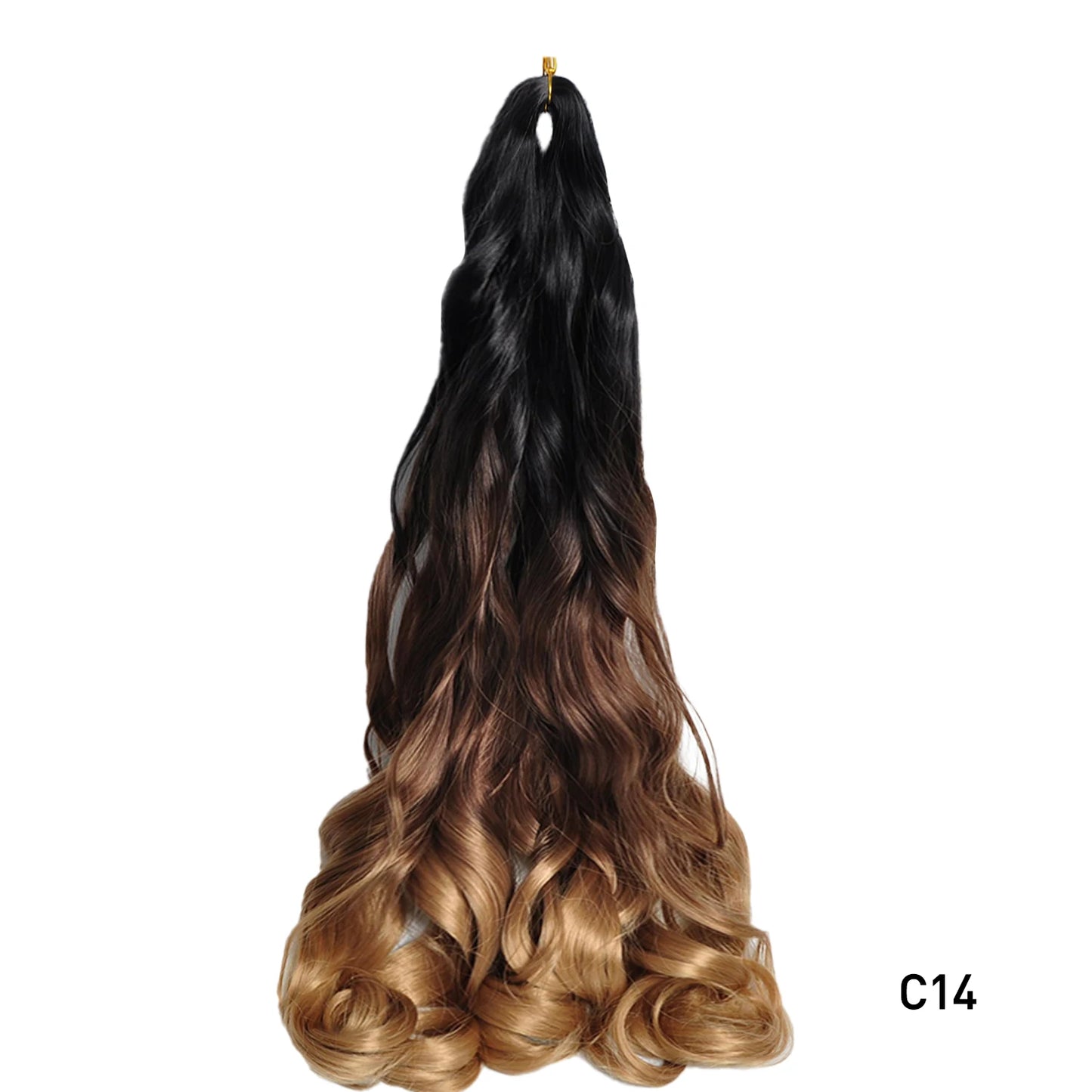 French Curls Braiding Hair 24Inch Hair Extensions